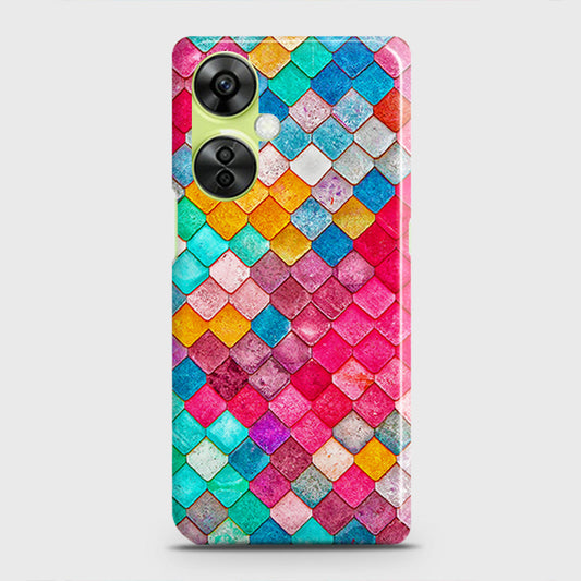 OnePlus Nord CE 3 Lite Cover - Chic Colorful Mermaid Printed Hard Case with Life Time Colors Guarantee