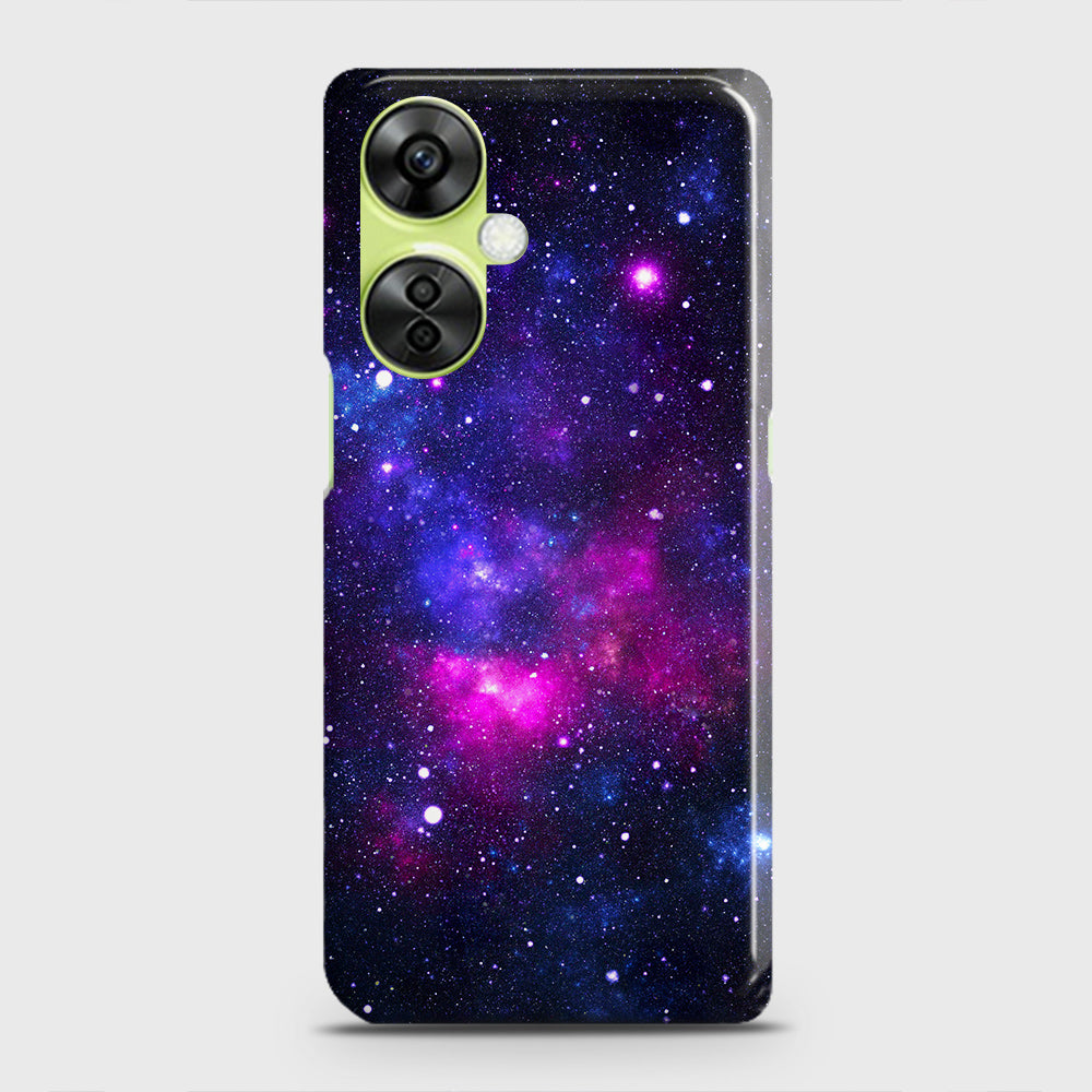 OnePlus Nord CE 3 Lite Cover - Dark Galaxy Stars Modern Printed Hard Case with Life Time Colors Guarantee