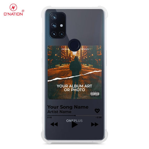 OnePlus Nord N10 Cover - Personalised Album Art Series - 4 Designs - Clear Phone Case - Soft Silicon Borders