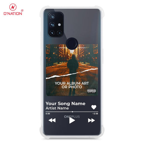 OnePlus Nord N10 Cover - Personalised Album Art Series - 4 Designs - Clear Phone Case - Soft Silicon Borders