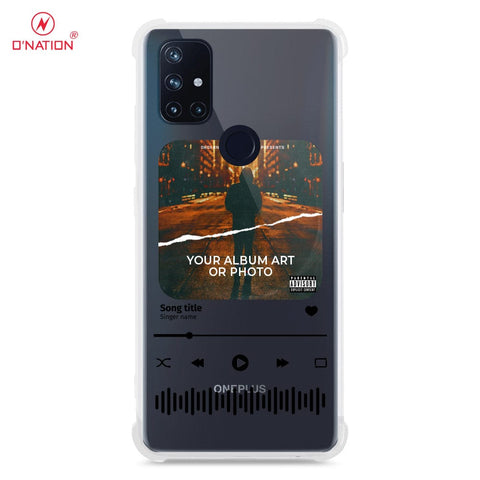 OnePlus Nord N10 Cover - Personalised Album Art Series - 4 Designs - Clear Phone Case - Soft Silicon Borders