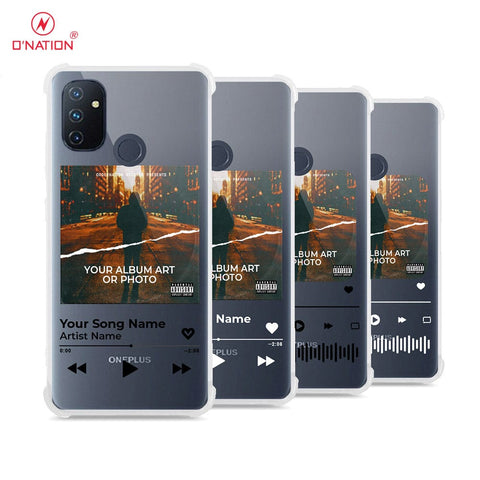 OnePlus Nord N100 Cover - Personalised Album Art Series - 4 Designs - Clear Phone Case - Soft Silicon Borders