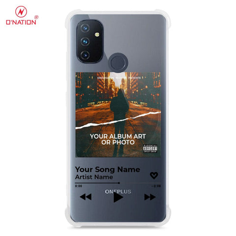 OnePlus Nord N100 Cover - Personalised Album Art Series - 4 Designs - Clear Phone Case - Soft Silicon Borders