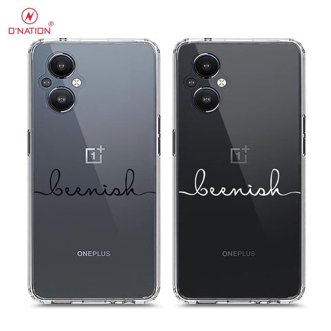 OnePlus Nord N20 5G Cover - Personalised Name Series - 8 Designs - Clear Phone Case - Soft Silicon Borders
