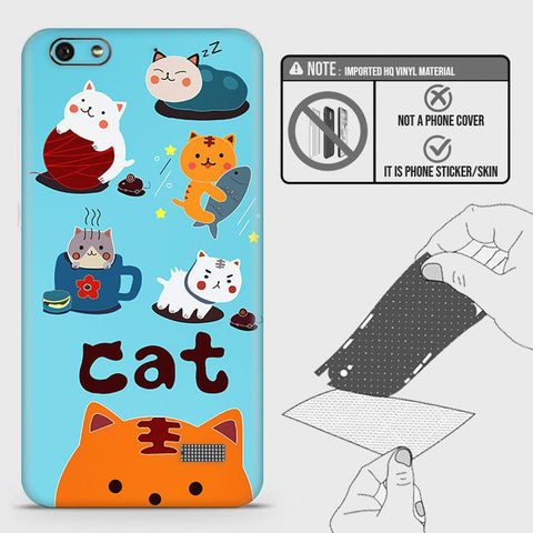 Huawei Honor 4C Back Skin - Design 3 - Cute Lazy Cate Skin Wrap Back Sticker