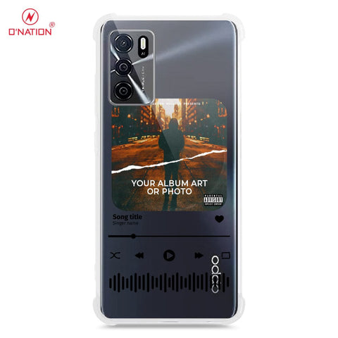 Oppo A16 Cover - Personalised Album Art Series - 4 Designs - Clear Phone Case - Soft Silicon Borders