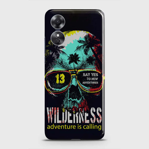 Oppo A17  Cover - Adventure Series - Matte Finish - Snap On Hard Case with LifeTime Colors Guarantee
