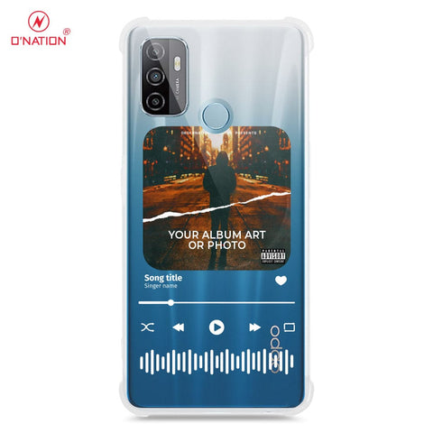 Oppo A53s Cover - Personalised Album Art Series - 4 Designs - Clear Phone Case - Soft Silicon Borders