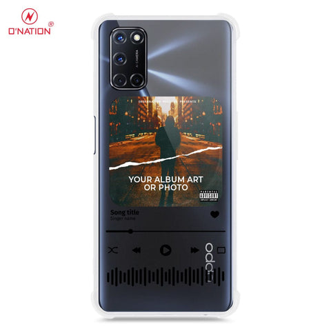 Oppo A72 Cover - Personalised Album Art Series - 4 Designs - Clear Phone Case - Soft Silicon Borders