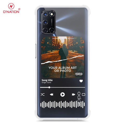 Oppo A72 Cover - Personalised Album Art Series - 4 Designs - Clear Phone Case - Soft Silicon Borders