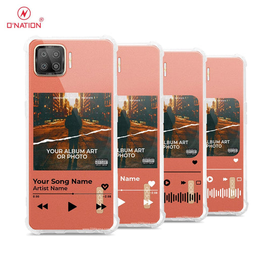 Oppo A73 Cover - Personalised Album Art Series - 4 Designs - Clear Phone Case - Soft Silicon Borders