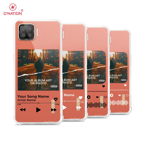 Oppo A73 Cover - Personalised Album Art Series - 4 Designs - Clear Phone Case - Soft Silicon Borders