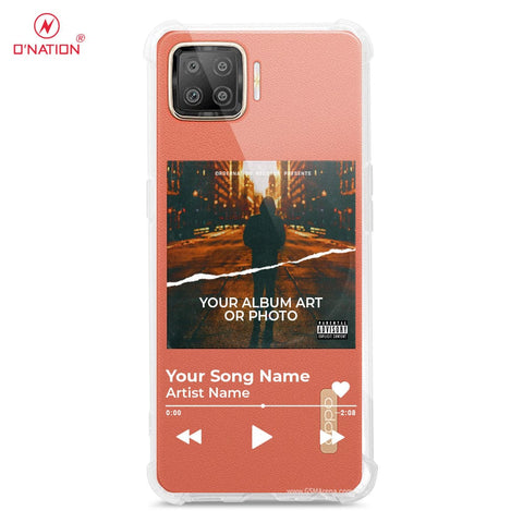 Oppo A73 Cover - Personalised Album Art Series - 4 Designs - Clear Phone Case - Soft Silicon Borders