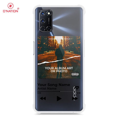 Oppo A92 Cover - Personalised Album Art Series - 4 Designs - Clear Phone Case - Soft Silicon Borders