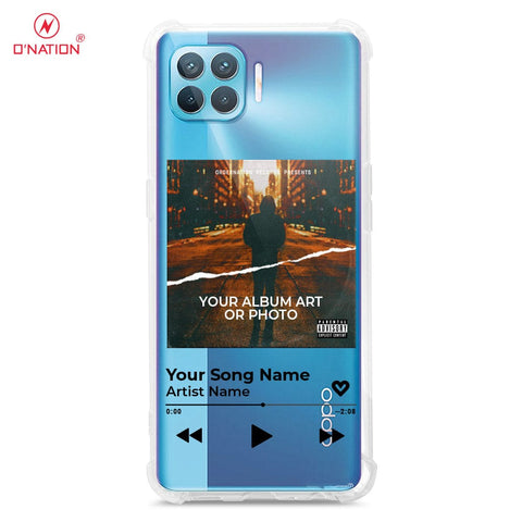 Oppo A93 Cover - Personalised Album Art Series - 4 Designs - Clear Phone Case - Soft Silicon Borders