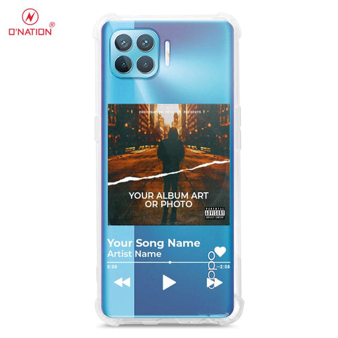 Oppo A93 Cover - Personalised Album Art Series - 4 Designs - Clear Phone Case - Soft Silicon Borders