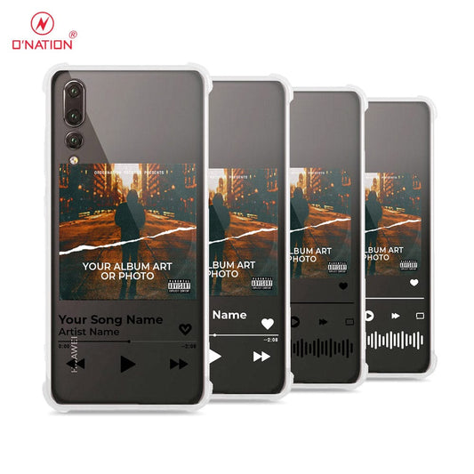 Huawei P20 Pro Cover - Personalised Album Art Series - 4 Designs - Clear Phone Case - Soft Silicon Borders