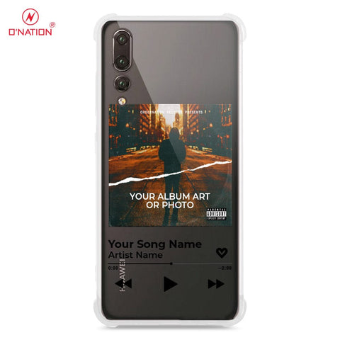 Huawei P20 Pro Cover - Personalised Album Art Series - 4 Designs - Clear Phone Case - Soft Silicon Borders