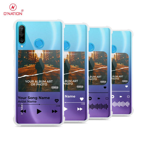 Huawei P30 Lite Cover - Personalised Album Art Series - 4 Designs - Clear Phone Case - Soft Silicon Borders