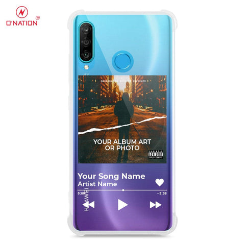 Huawei P30 Lite Cover - Personalised Album Art Series - 4 Designs - Clear Phone Case - Soft Silicon Borders