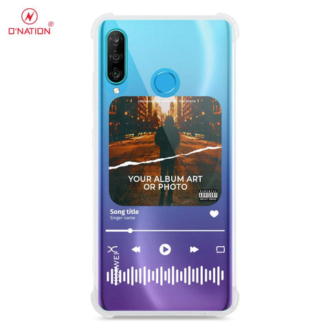 Huawei P30 Lite Cover - Personalised Album Art Series - 4 Designs - Clear Phone Case - Soft Silicon Borders