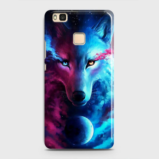 Huawei P9 Lite Cover - Infinity Wolf Trendy Printed Hard Case with Life Time Colors Guarantee