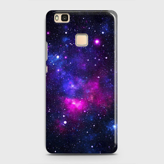 Huawei P9 Lite Cover - Dark Galaxy Stars Modern Printed Hard Case with Life Time Colors Guarantee