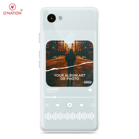 Google Pixel 3a Cover - Personalised Album Art Series - 4 Designs - Clear Phone Case - Soft Silicon Borders