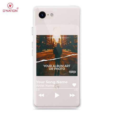 Google Pixel 3 XL Cover - Personalised Album Art Series - 4 Designs - Clear Phone Case - Soft Silicon Borders