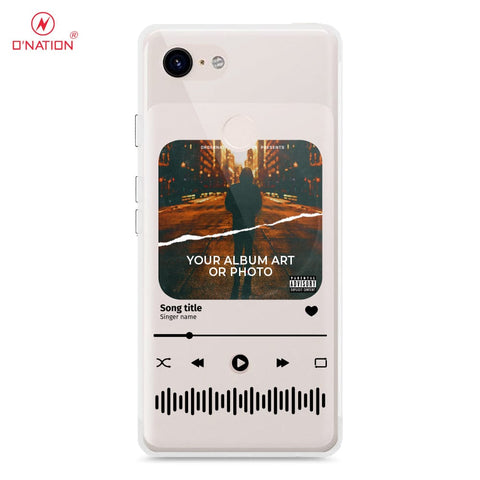 Google Pixel 3 XL Cover - Personalised Album Art Series - 4 Designs - Clear Phone Case - Soft Silicon Borders