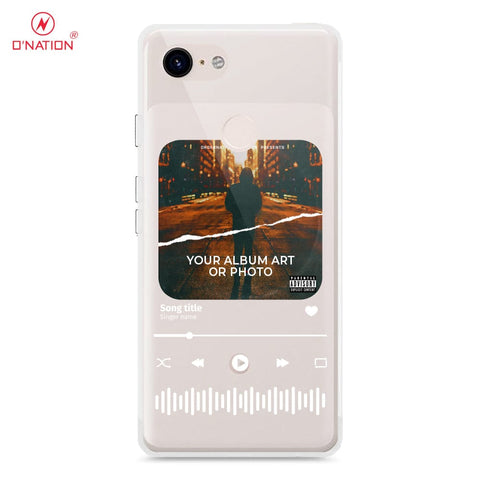 Google Pixel 3 XL Cover - Personalised Album Art Series - 4 Designs - Clear Phone Case - Soft Silicon Borders