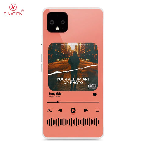 Google Pixel 4 Cover - Personalised Album Art Series - 4 Designs - Clear Phone Case - Soft Silicon Borders