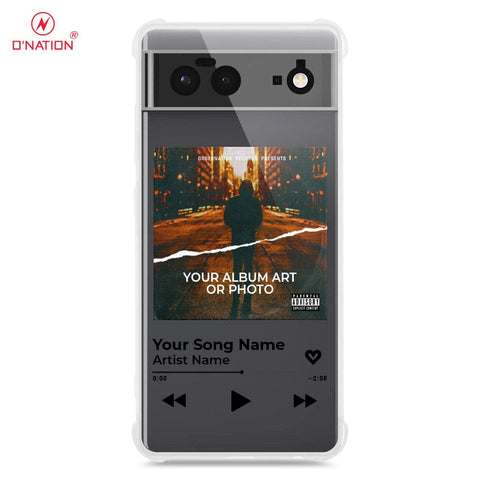 Google Pixel 6 Cover - Personalised Album Art Series - 4 Designs - Clear Phone Case - Soft Silicon Borders