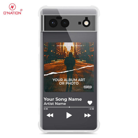 Google Pixel 6 Cover - Personalised Album Art Series - 4 Designs - Clear Phone Case - Soft Silicon Borders