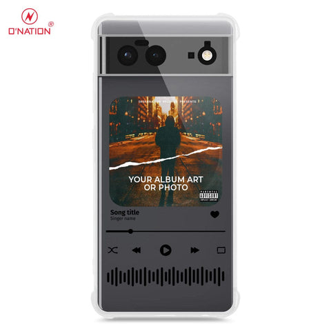 Google Pixel 6 Cover - Personalised Album Art Series - 4 Designs - Clear Phone Case - Soft Silicon Borders