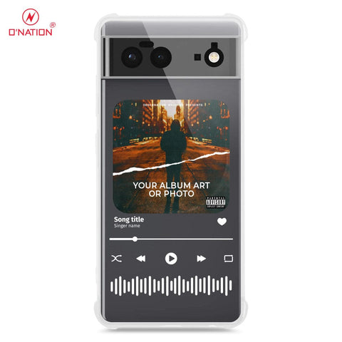 Google Pixel 6 Cover - Personalised Album Art Series - 4 Designs - Clear Phone Case - Soft Silicon Borders