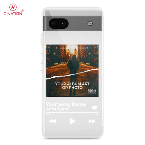 Google Pixel 6a Cover - Personalised Album Art Series - 4 Designs - Clear Phone Case - Soft Silicon Borders