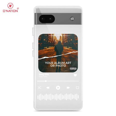 Google Pixel 6a Cover - Personalised Album Art Series - 4 Designs - Clear Phone Case - Soft Silicon Borders