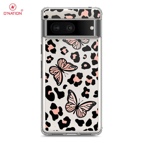 Google Pixel 7 Cover - O'Nation Butterfly Dreams Series - 9 Designs - Clear Phone Case - Soft Silicon Borders