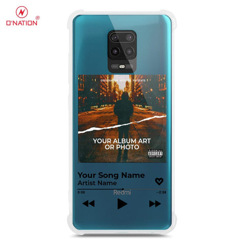 Xiaomi Poco M2 Pro Cover - Personalised Album Art Series - 4 Designs - Clear Phone Case - Soft Silicon Borders