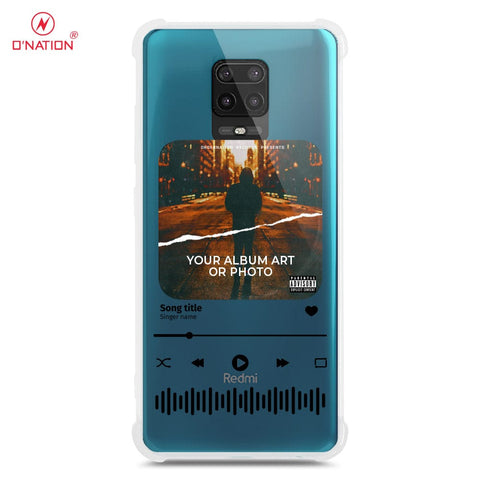Xiaomi Poco M2 Pro Cover - Personalised Album Art Series - 4 Designs - Clear Phone Case - Soft Silicon Borders