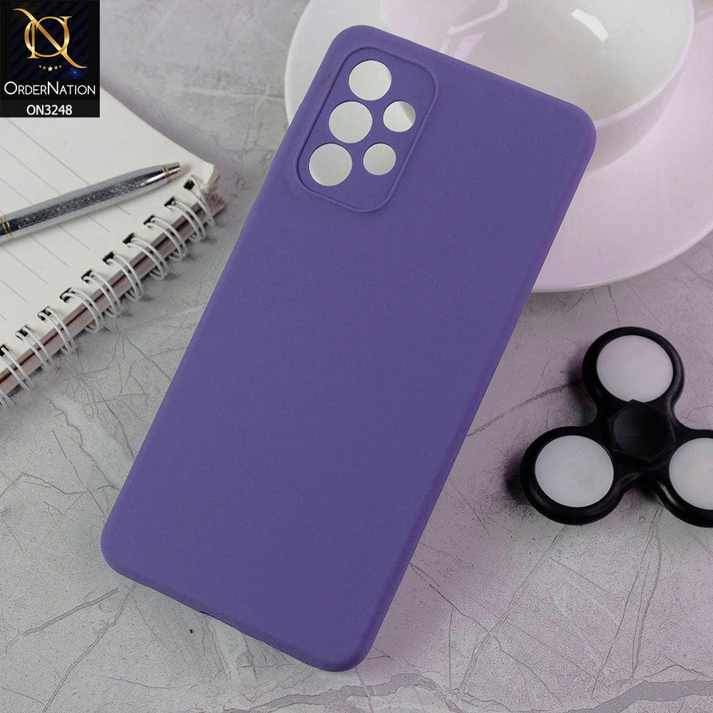Samsung Galaxy A23 Cover - Purple - New Stylish Soft Candy Colors Case