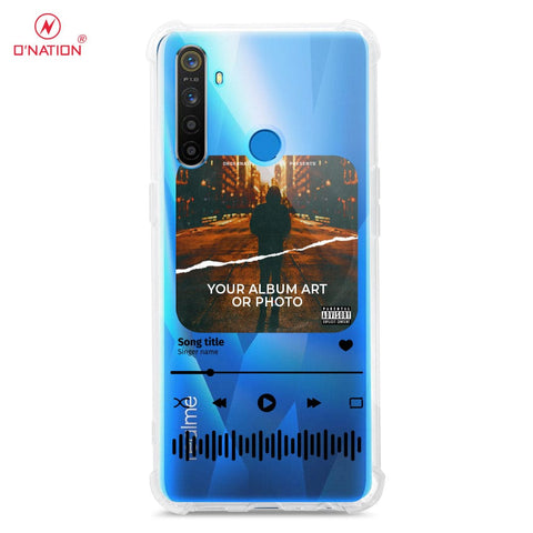 Realme 5i Cover - Personalised Album Art Series - 4 Designs - Clear Phone Case - Soft Silicon Borders