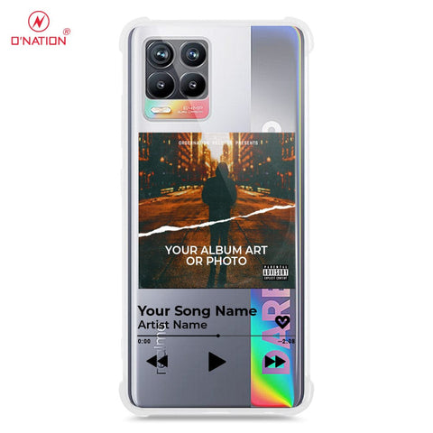 Realme 8 Cover - Personalised Album Art Series - 4 Designs - Clear Phone Case - Soft Silicon Borders