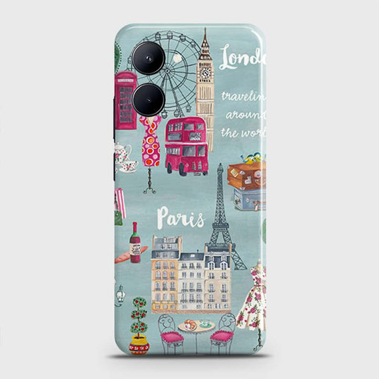 Realme C33 Cover - London, Paris, New York ModernPrinted Hard Case with Life Time Colors Guarantee