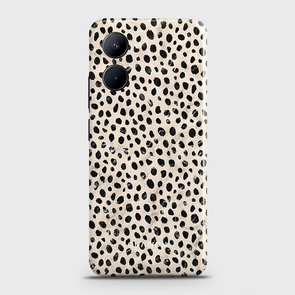 Realme C33  Cover - Bold Dots Series - Matte Finish - Snap On Hard Case with LifeTime Colors Guarantee