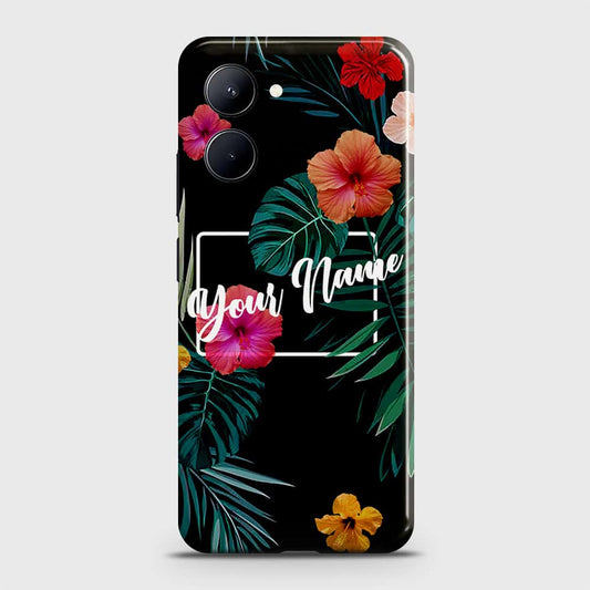 Realme C33  Cover - Floral Series - Matte Finish - Snap On Hard Case with LifeTime Colors Guarantee