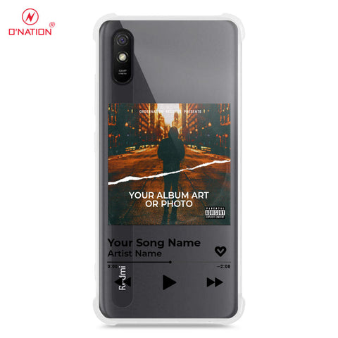 Xiaomi Redmi 9A Cover - Personalised Album Art Series - 4 Designs - Clear Phone Case - Soft Silicon Borders