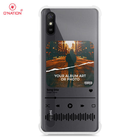 Xiaomi Redmi 9A Cover - Personalised Album Art Series - 4 Designs - Clear Phone Case - Soft Silicon Borders