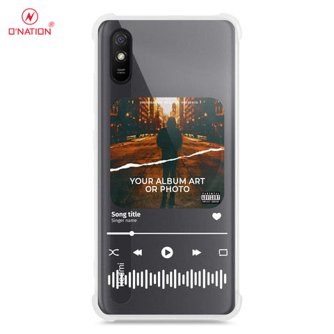 Xiaomi Redmi 9A Cover - Personalised Album Art Series - 4 Designs - Clear Phone Case - Soft Silicon Borders